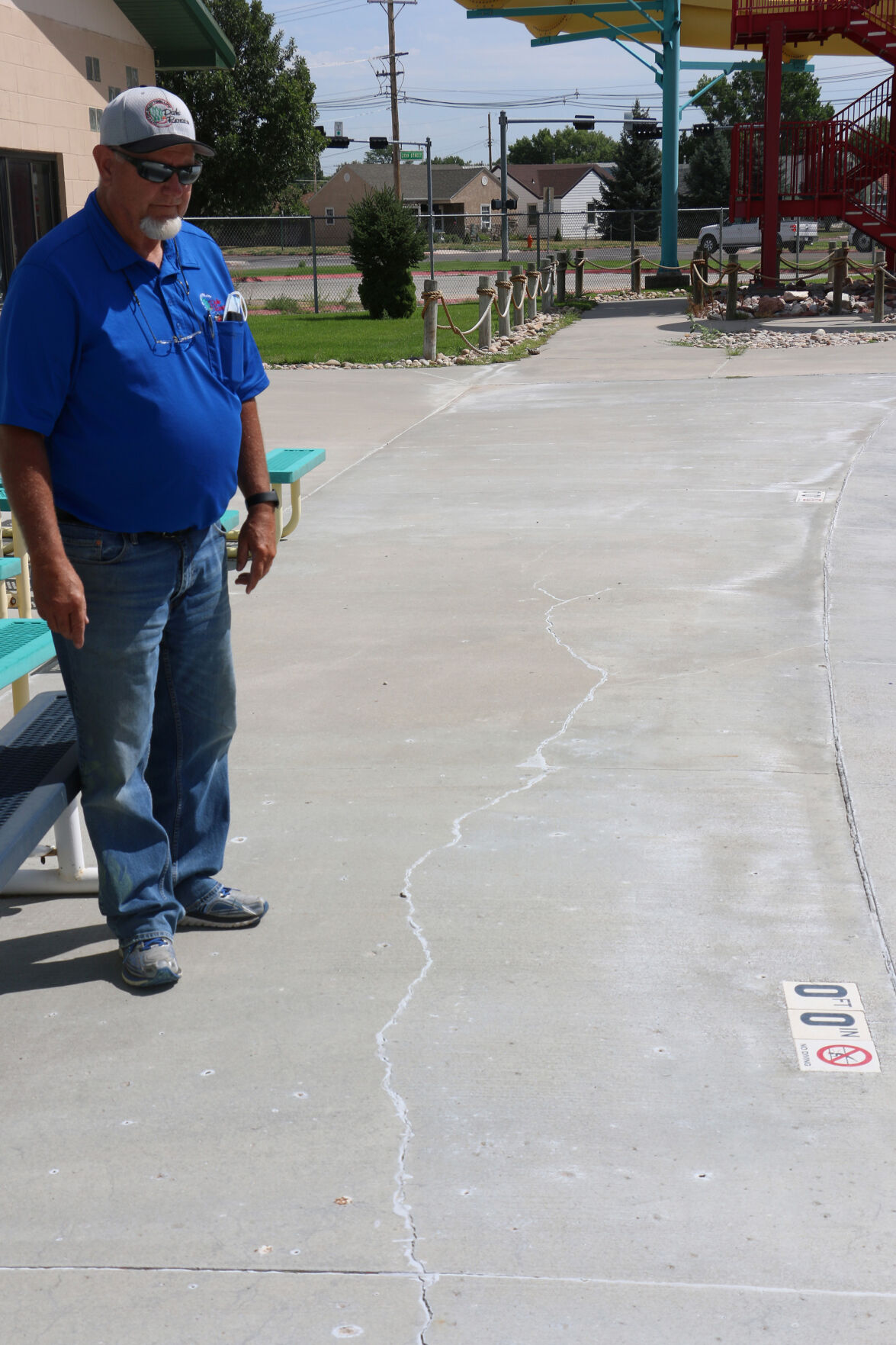 PHOTOS: Westmoor Pool Repair Needs